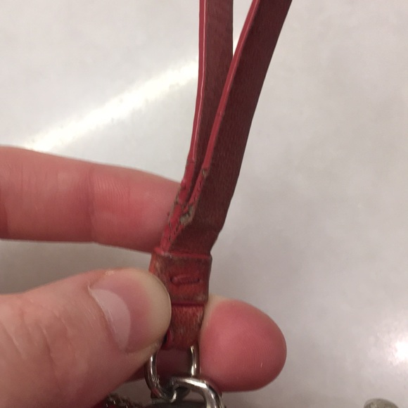 2000’s Era coral Coach purse - Picture 6 of 12